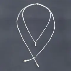 美品 Y's フラワーブローチ バッグチャーム ホワイト レザー