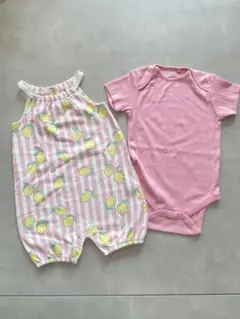 NEXTbabyロンパース2枚セット 9-12m 新品未使用