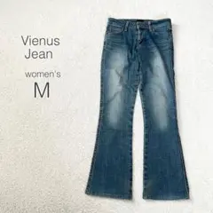 【ヴィーナスジーンズ】デニムパンツ ローライズ セミフレアー 日本製 Y2K M