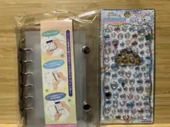 ジュエルプチドロップシールとシール帳のセット