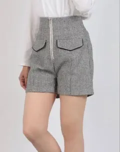 リップサービス LIP SERVICE ハイウエストジップショートパンツ Sのサムネイル