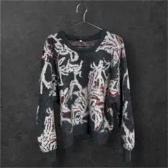 しまむらSUNNY HOUSE旬感モテニットLサイズ 秋冬サニーハウス セーター