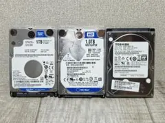 まとめ売り④】WD 1TB 2.5インチ HDD 4個セット 健康状態正常 - メルカリ