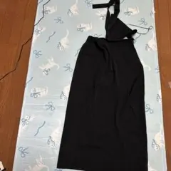 GU ブラックキャミソールサロペット
