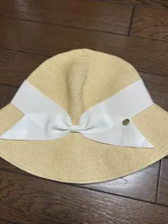 アシーナニューヨーク リサコ☆麦わら帽子 ベージュ 高島屋購入 - メルカリ