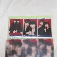 イコラブ =LOVE ノーマル 生写真 コンプ 音嶋莉沙 山本杏奈 赤背景 ②
