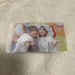 FRUITS ZIPPER 仲川瑠夏&月足天音 ラッフルくじ G賞