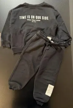 ZARA KIDS ザラ スウェット セットアップ ブラック 98cm 2-3Y