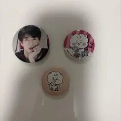 Jin & RJ ピンバッジセット