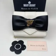 MARY QUANT Maison de FLEUR 財布 コラボ ホワイト