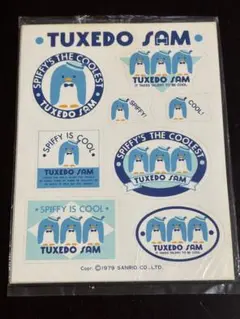サンリオ タキシードサム シール 昭和 レトロ 当時物 レア