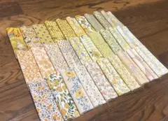 リバティ♡はぎれセット/10㎝角・30枚（イエロー系）
