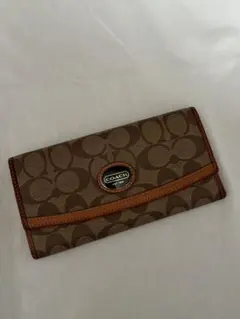 COACH 二つ折り財布 モノグラム柄