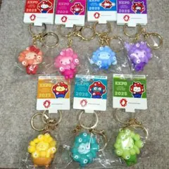 【新品未開封】サンリオミャクミャクー推しカラーキーホルダー7個セット