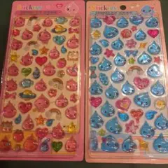 限定セール！ジュエリードロップシール　2枚セット