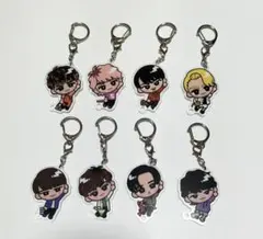 s*o様 SnowMan アクリルキーホルダー　すのチル 8個セット　中古