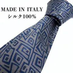 ネクタイ シルク100％ 紺 ネイビー グレー スーツ シンプル 高級 ビジネス