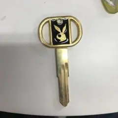 90's PLAYBOY ヴィンテージ キーホルダー デッドストック ブラス