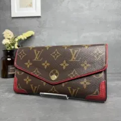 【良品】ルイヴィトン ポルトフォイユ サラ レティーロ モノグラム 長財布