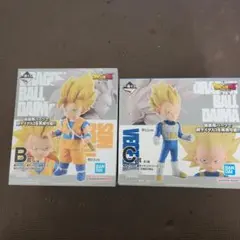 ドラゴンボールダイマ一番くじ 第2弾 B賞　悟空 　C賞　ベジータセット