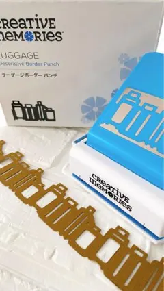 【新品】Creative memories ラーゲージボーダーパンチ