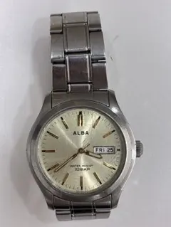 ALBA クォーツ 腕時計 本体 10BAR 稼働品のサムネイル