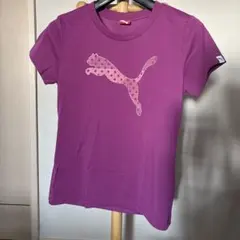 PUMA プーマ 半袖 Tシャツ パープル