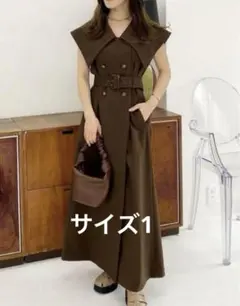 【最終価格】COCO DEAL BIGセーラーカラージレワンピース