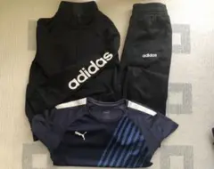 adidas ジャージセット プーマTシャツ　130