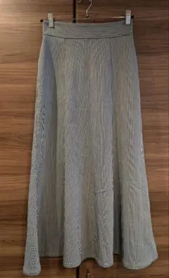 グローバルワーク　チェック柄 ロングスカート Mサイズ