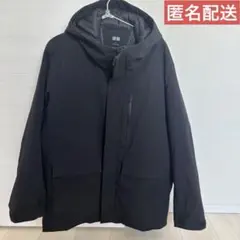 UNIQLO黒ダウンパーカー　M