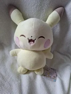 【美品】ポケピース　もふぐっとぬいぐるみ～ピカチュウ