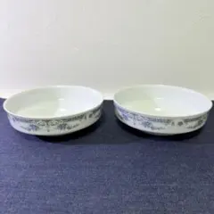 【美品】 ノリタケ ブルーコンサート ボウル 2客 日本陶器会社 昭和レトロ