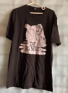 海外直輸入古着 『THE BIG NEWS』音楽バンドツアーTシャツ ブラックS