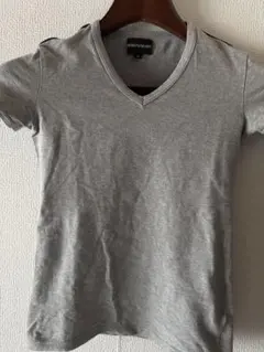 Emporio Armani ⭐︎エンポリ⭐︎Vネック Tシャツ⭐︎グレー⭐︎Sサイズのサムネイル