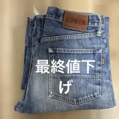 90s 希少 EDWIN 5505 ストレート デニム パンツ W30 日本製のサムネイル