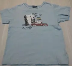 べべ　水色 半袖Tシャツ　120サイズ