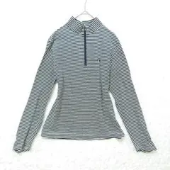 マンシングウェア ハイネック ハーフジップトレーナー 長袖シャツ 刺繍