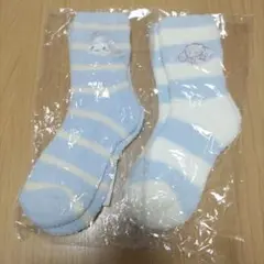 サンリオ　福袋　シナモロール　ルームソックス　靴下　22〜25cm 　2種のサムネイル