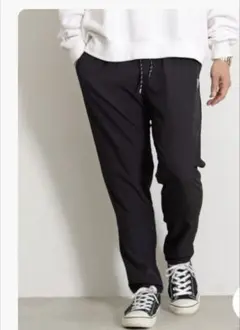 OUTDOOR 起毛リラックスジョガーパンツ 暖パン✦ブラックLL美品