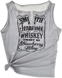 Lサイズ タンクトップ レディース おしゃれ Vネック[Becanno]