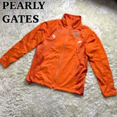 PEARLY GATES ナイロンパーカー 0 オレンジ パーリーゲイツ - メルカリ