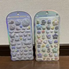 【正規品】 コットンパフィシール　サンリオ　シナモロール　2枚セット