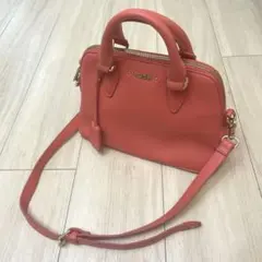 snidel コーラルピンク ショルダーバッグ