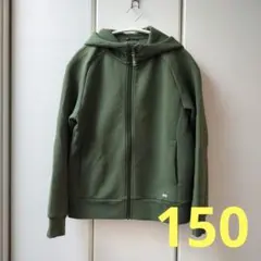 ウルトラストレッチドライスウェットフルジップパーカ　パーカー　カーキ　150