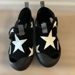 Converse 星柄サンダル キッズ用　18センチ