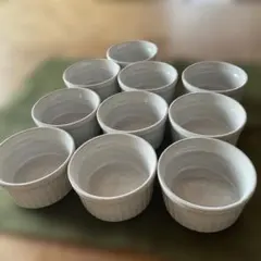 陶器製 ココット皿10個セットのサムネイル