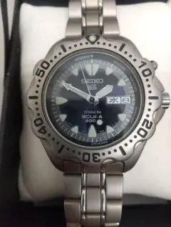 29 セイコーSCUBA200 チタンAGS 要電池交換