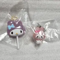 マイメロディ マイメロ ガチャガチャ2点セット