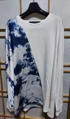 完売品/NO ID./サテン切替/ドルマンスリーブ/ロン